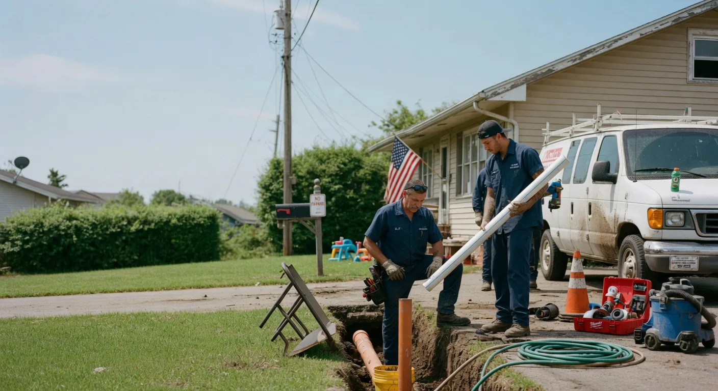 Drain Cleaning in Center Point, TX near me